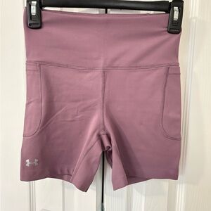 Under Armour Women's Mauve Bike Shorts